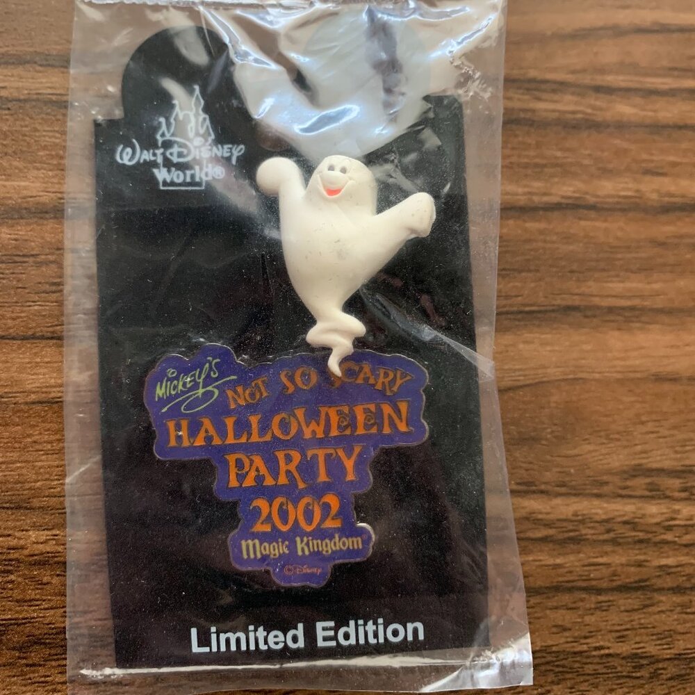 3D Ghost Mickey's Not So Scary 2002 Pin